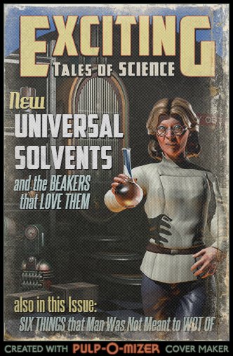 Enlarge: New Universal Solvents... and the Beakers That Love Them