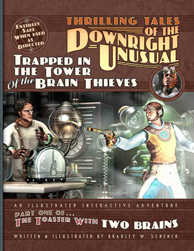 Trapped in the Tower of the Brain Thieves - cover image